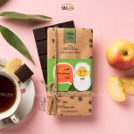 شکلات گیاهی وگان - تخته‌ای سیب