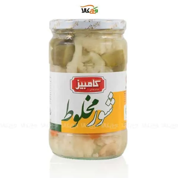 تصویر ترشی شور کامبیز - 700 گرمی 