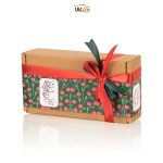 باکس هدیه اناری یلدایی - شکلات، دمنوش، کوکی، شیرینی - وگان - تصویر 3