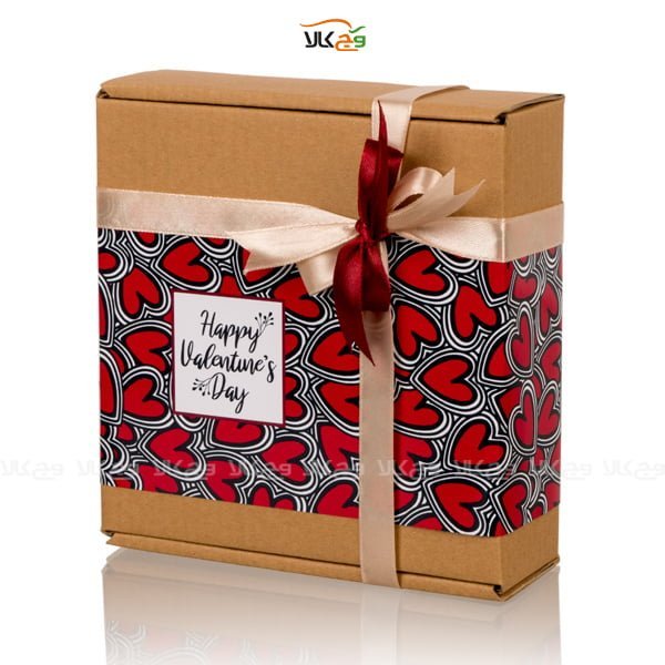 جعبه مقوایی شکلات عاشقانه