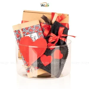 باکس پک هدیه ولنتاین روز عشق - عاشقانه شورانگیز - وگان