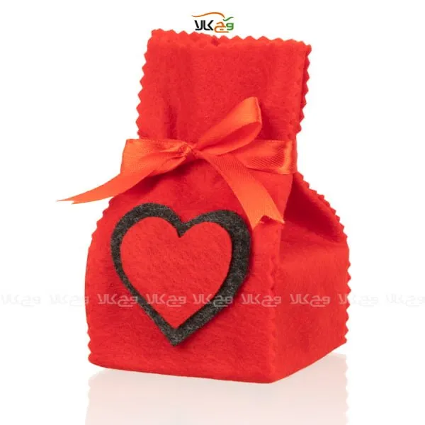 کیسه نمدی شکلات وگان کیسه نمدی شکلات وگان