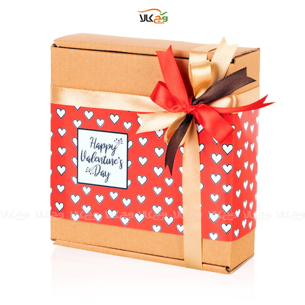 جعبه مقوایی شکلات عاشقانه