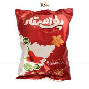 اسنک گیاهی چهار غله بندری - پف استار