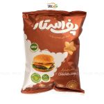 اسنک گیاهی چهار غله با ادویه برگر - پف استار