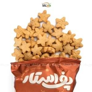 اسنک گیاهی چهار غله با ادویه برگر - پف استار