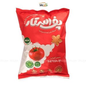 اسنک گیاهی چهار غله با طعم کچاب - پف استار
