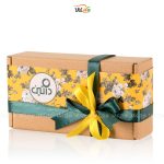 هدیه شرکتی داتین (نوروزی) - بیسکویت وگان، شکلات دست‌ساز، دمنوش - وگان - تصویر 3