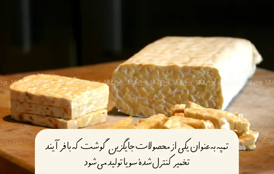 درجۀ سوم: محصولات کارخانه‌ای جایگزین گوشت