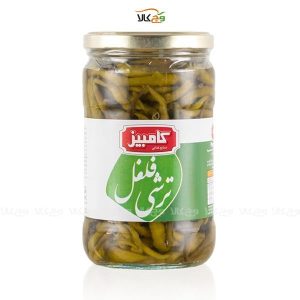 ترشی فلفل 670 گرمی کامبیز