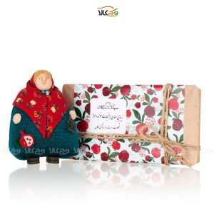 شکلات تخته‌ای یلدا و ننه سرما وگان