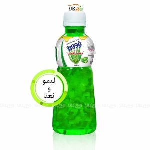 نوشیدنی آلوئه‌ورا لیمو و نعنا نیوورا