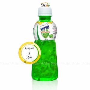 نوشیدنی آلوئه‌ورا سیب و موز نیوورا