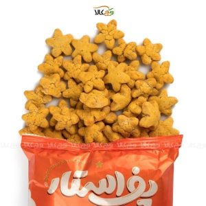 اسنک گیاهی چهار غله پنیری - پف استار - جوانه گندم