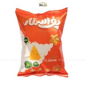 اسنک گیاهی چهار غله پنیری - پف استار