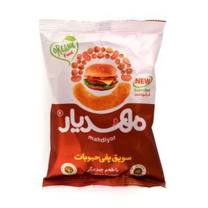 پفک حبوبات چیز برگر