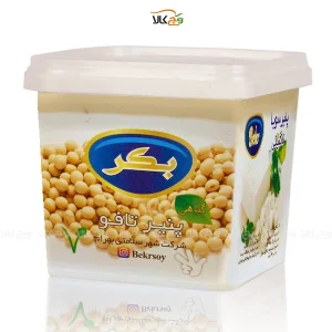 پنیر سویا توفو صبحانه غیر لبنی گیاهی وگان - 450 گرمی - بکر