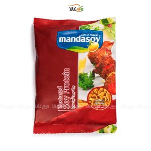 پروتئین سویا با طعم کبابی - 150 گرمی - مانداسوی