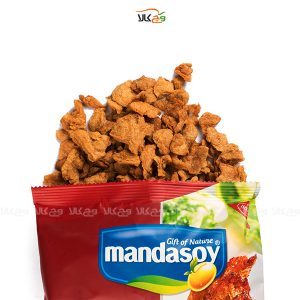 پروتئین سویا با طعم کبابی - 150 گرمی - مانداسوی