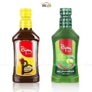 سس بالزامیک و سس گوجه فرنگی و زیتون - بیژن