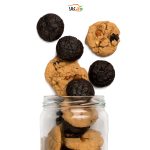 کوکی شب یلدا - شکلاتی و آلبالو بادام - 260 گرمی- وگان