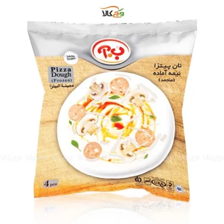 نان پیتزا منجمد - 4 عددی - ب.آ