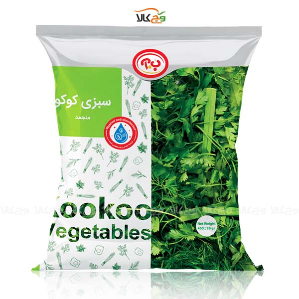 سبزی کوکو منجمد - 400 گرمی - ب.آ