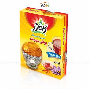 پولکی زعفرانی بدون قند و رژیمی (دیابتی) - کامور