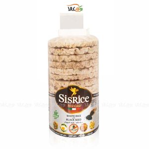 رایس کیک با طعم سیاه دانه بدون گلوتن - 240 گرمی - سیس رایس