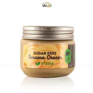 کرم کنجدی شیرین شده با استویا و رژیمی (دیابتی) - 200 گرمی - بیلو