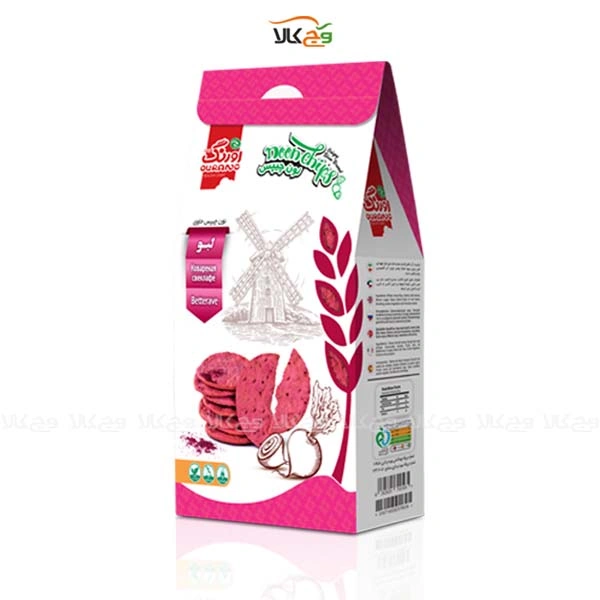 نان چیپس سنتی حاوی لبو - 200 گرمی - اورنگ