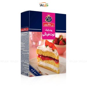 پودر کیک نیمه آماده توت فرنگی