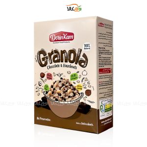 Chocolate and hazelnut granola