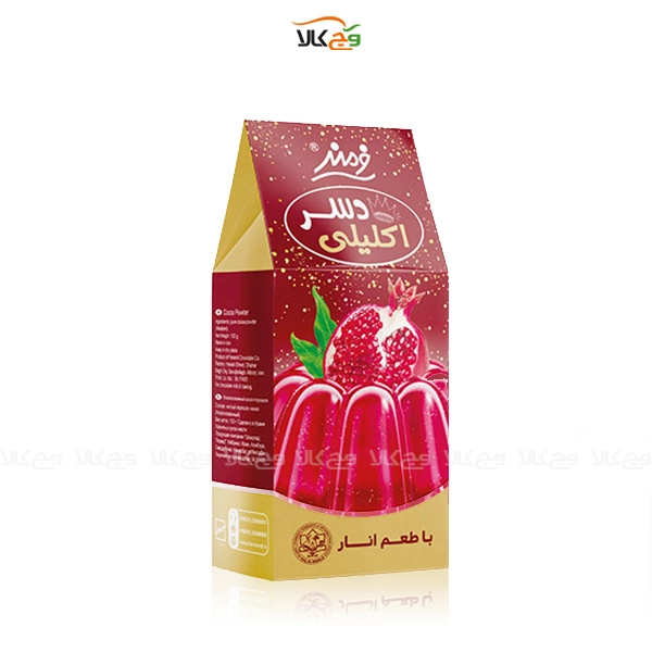 دسر ژله اکلیلی انار - 100 گرمی - فرمند دسر ژله اکلیلی انار - 100 گرمی - فرمند