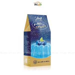 دسر ژله اکلیلی بلوبری - 100 گرمی - فرمند