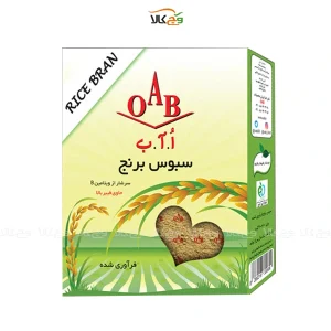 آرد سبوس برنج دیابتی رژیمی اُ.آ.ب - 200 گرمی