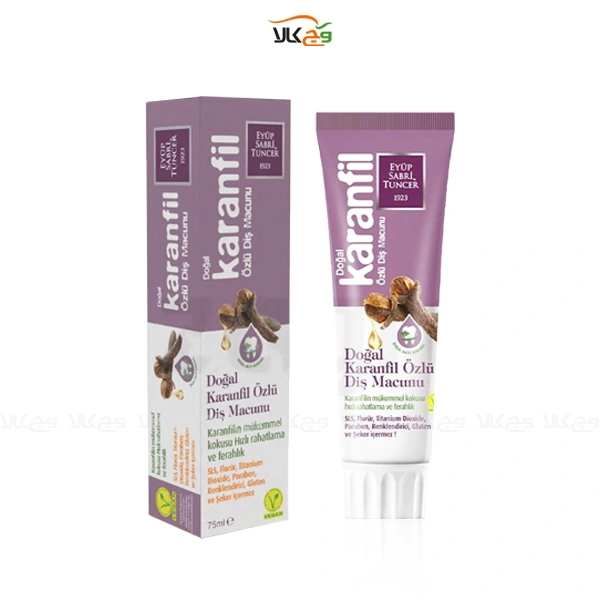 خمیر دندان میخک وگان