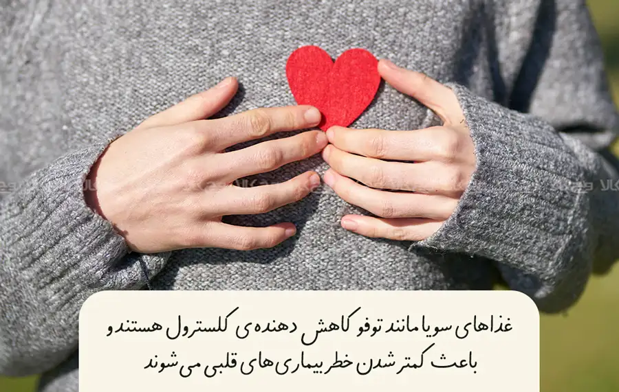 امکان کاهش خطر بیماری قلبی با توفو