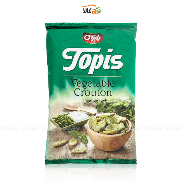 کروتون سبزیجات - 50 گرمی - تاپیس