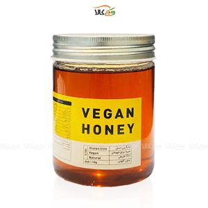 عسل وگن برنج قهوه‌ ای - 460 گرمی - هانی وگ