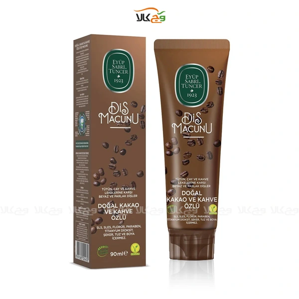 خمیر دندان وگن با عصاره قهوه