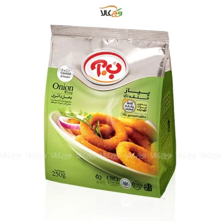 پیاز حلقه ای - 250 گرمی - ب.آ