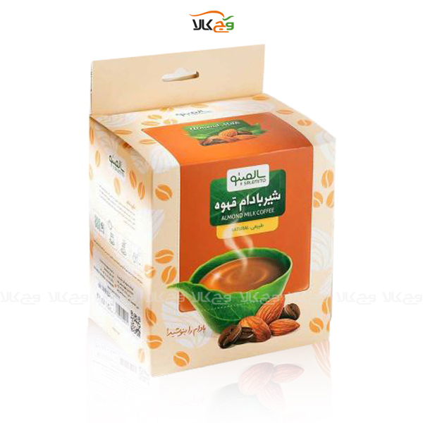 پودر شیر بادام و قهوه خالص - 100 گرمی - سالیمتو