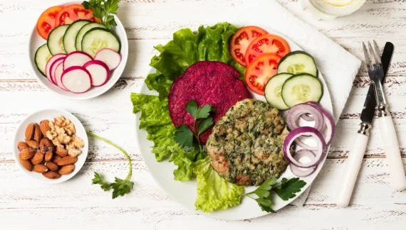 All kinds of vegan vegetarian food 1