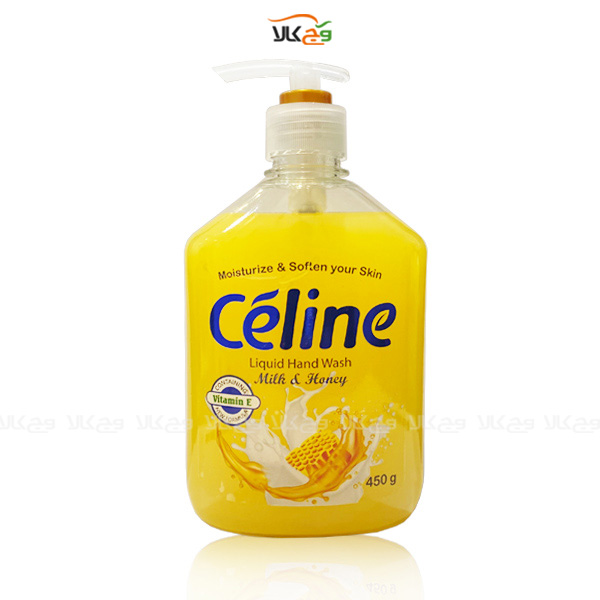 مایع دستشویی کرمی شیر عسل - 450 گرمی - سلین