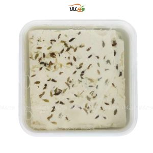 توفو طعم زیره (پنیر گیاهی سویا / پنیر وگان) - 450 گرم - دنیا