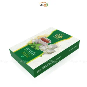 گز ٪ 28 مغز مخلوط پسته و بادام بدون قند - 150 گرمی - فرامنش