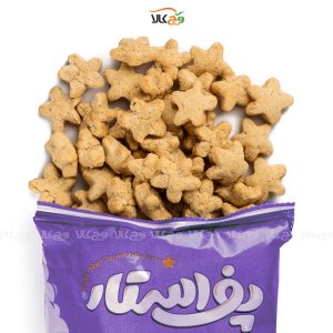 اسنک گیاهی چهار سرکه ای - 50 گرم - پف استار