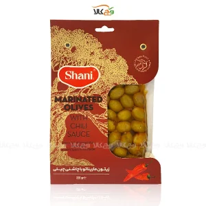 زیتون با چاشنی چیلی - 220 گرمی - شانی