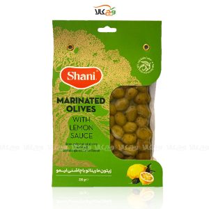 زیتون ماریناتو چاشنی لیمو - 220 گرمی - شانی